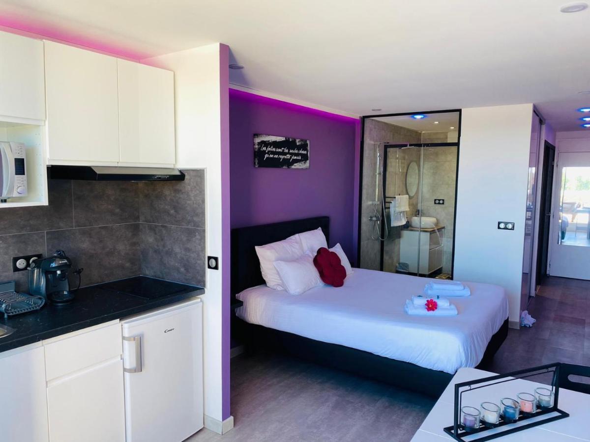 Studio Camp Naturiste Vue Mer, Le Gilyves Cocooning Agde Buitenkant foto