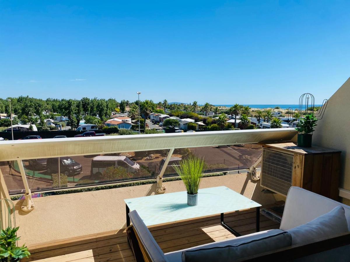 Studio Camp Naturiste Vue Mer, Le Gilyves Cocooning Agde Buitenkant foto